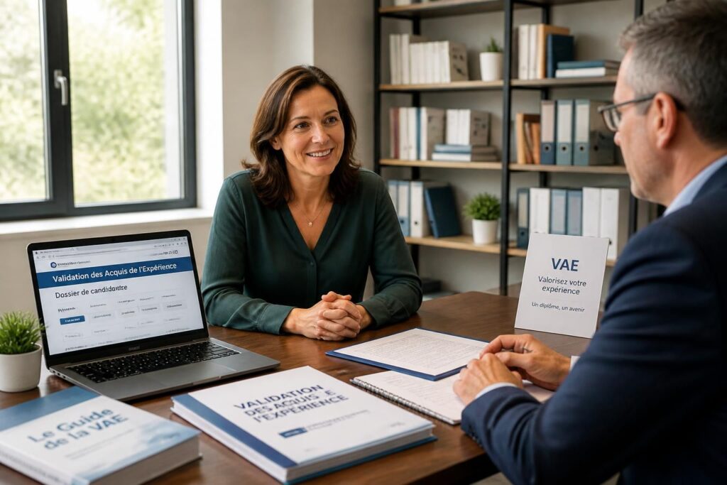 découvrez tout ce qu'il faut savoir sur la validation des acquis de l'expérience (vae) : processus, démarches et avantages pour faire reconnaître vos compétences et obtenir un diplôme.