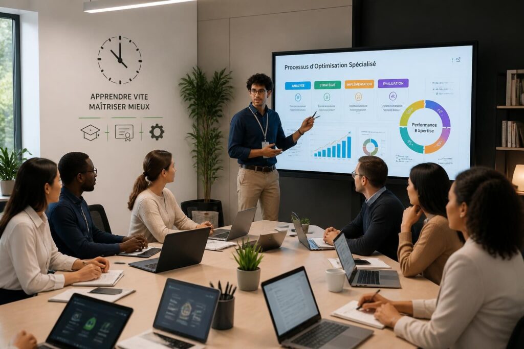 découvrez nos formations courtes pour vous spécialiser rapidement et booster votre carrière grâce à des modules intensifs adaptés à vos ambitions.