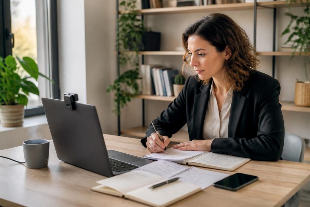 découvrez nos conseils essentiels pour bien préparer un entretien en visioconférence et réussir votre entretien à distance en toute confiance.