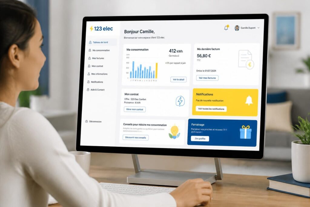 accédez et gérez facilement votre espace client en ligne avec 123 elec mon compte. suivez vos consommations, factures et services en toute simplicité.