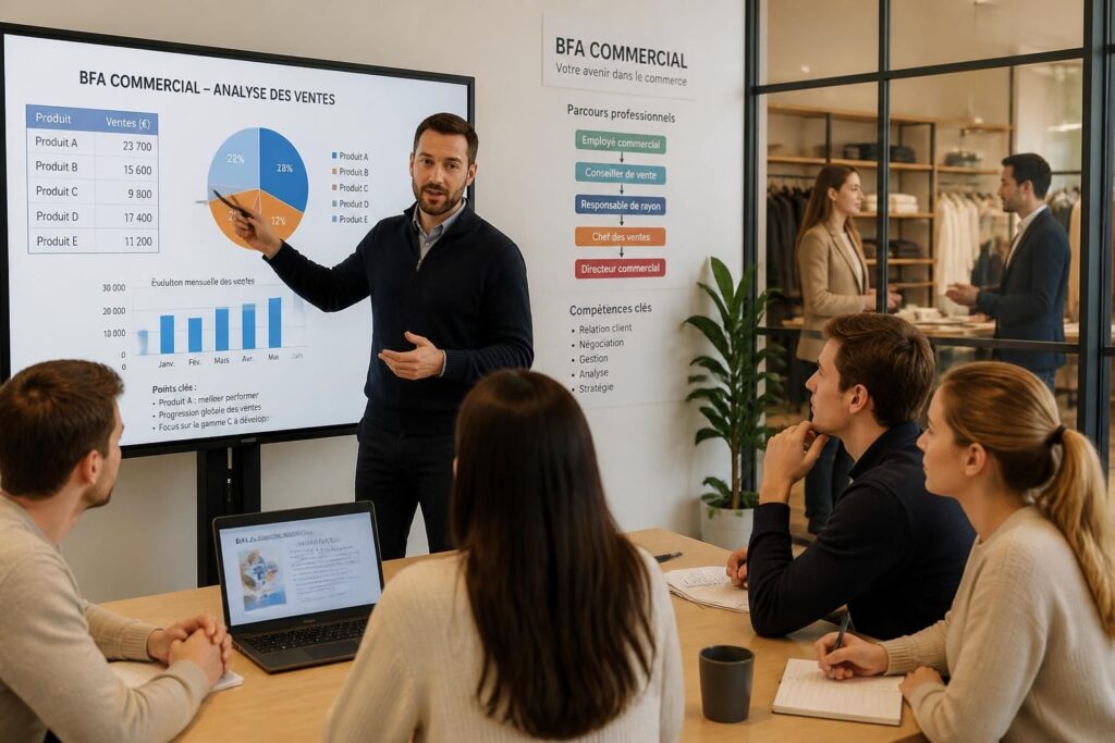 découvrez la formation bfa commercial, ses objectifs, son contenu et les débouchés professionnels offerts par ce brevet professionnel reconnu.