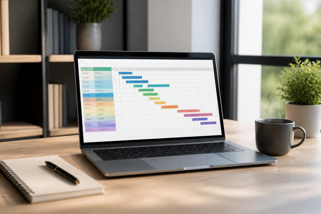 apprenez à créer un rétroplanning excel efficace pour organiser vos projets facilement et éviter le stress. suivez nos conseils pratiques pour une gestion optimale.